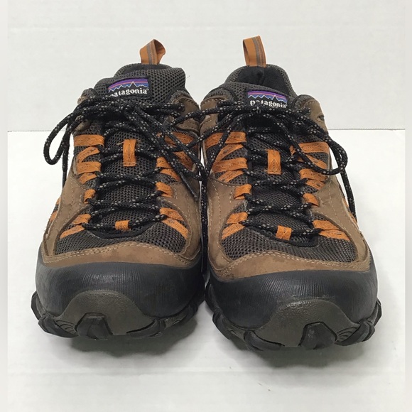 Patagonia Coriander Cork Vibram A-Terrain Brown Hiking Mens Shoes T80393 Sz 10 - Picture 4 of 9